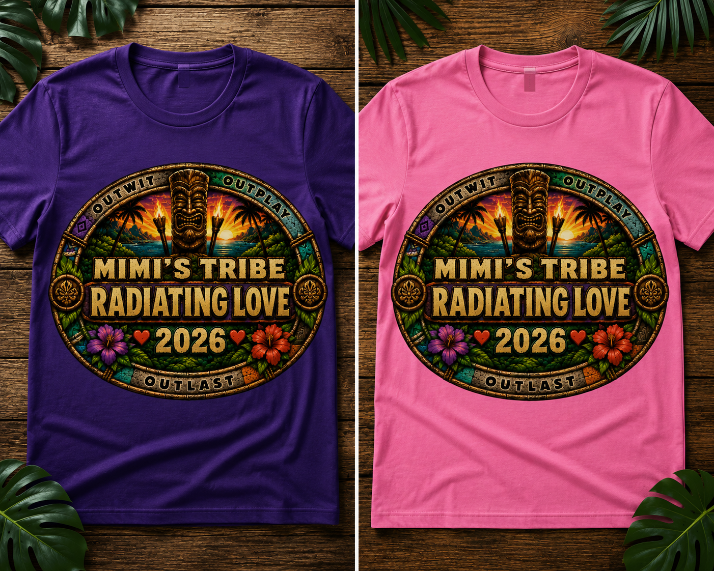 Mimi's Tribe Radiating Love T shirt